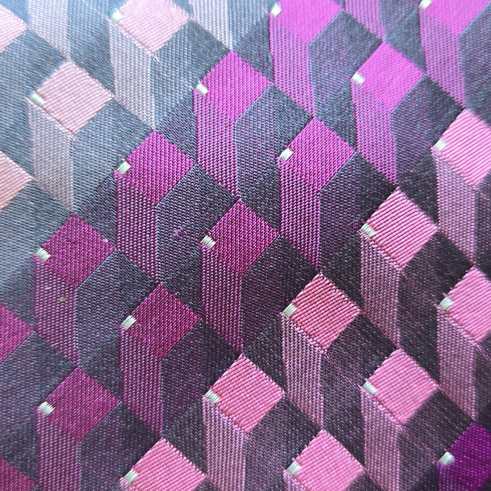 Arrow 3-D looking squares necktie. - Picture 3 of 6